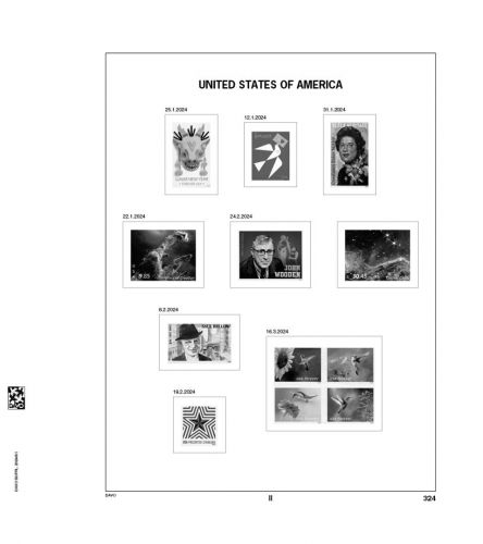 DAVO USA Vordrucke Luxus 2024 DV8454 Neuware