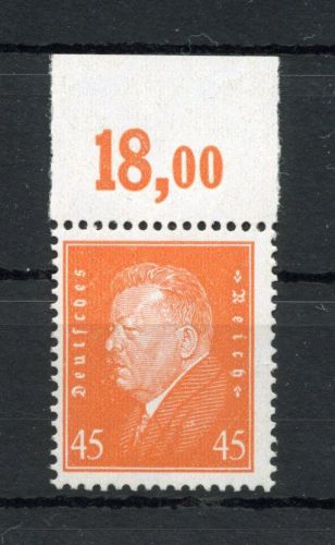 Weimarer Republik MiNr. 419 P OR postfrisch geprüft Schlegel