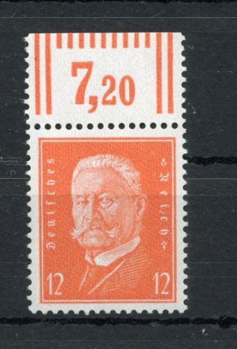 Weimarer Republik MiNr. 436 W OR 2.9.2. postfrisch geprüft Schlegel