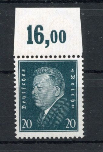 Weimarer Republik MiNr. 415 P OR postfrisch Kurzbefund Schlegel