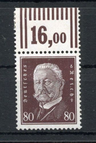 Weimarer Republik MiNr. 422 W OR 2.9.2. ungebraucht Kurzbefund Schlegel