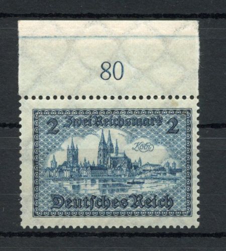 Weimarer Republik MiNr. 440 Oberrand postfrisch geprüft Schlegel