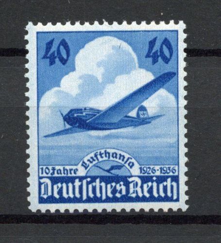 Deutsches Reich MiNr. 603 postfrisch 10 Jahre Lufthansa