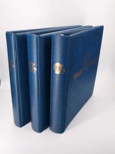 Lindner Ringbinder Blau 1102Y-B (Meilensteine der Luftfahrt) (3Stück) neuwertig