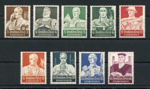 Deutsches Reich MiNr. 556-564 postfrisch Stände