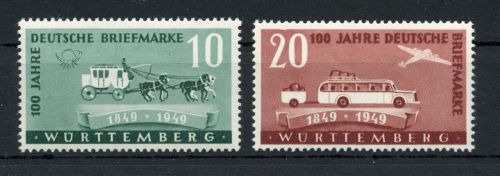 franz. Zone Württemberg MiNr. 49-50 postfrisch