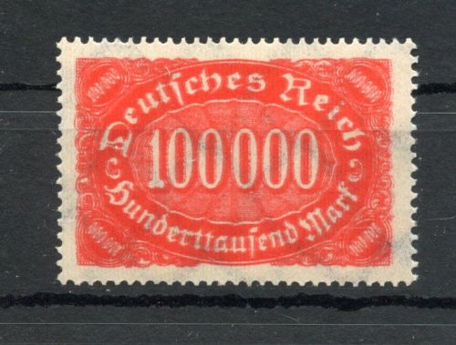 Deutsches Reich Infla MiNr. 257 DD postfrisch Kurzbefund Weinbuch
