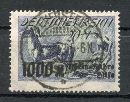 Deutsches Reich Infla MiNr. 260 gestempelt Kurzbefund Fleiner