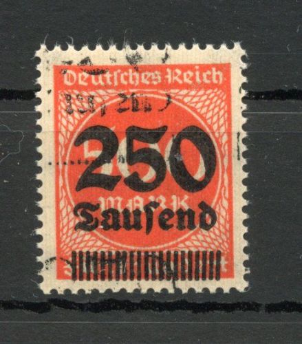 Deutsches Reich Infla MiNr. 296 DD postfrisch Fotoattest Oechsner (Kopie)
