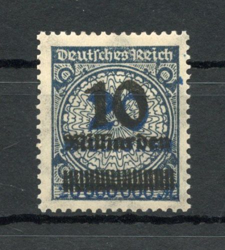 Deutsches Reich Infla MiNr. 335 Wb postfrisch geprüft Oechsner