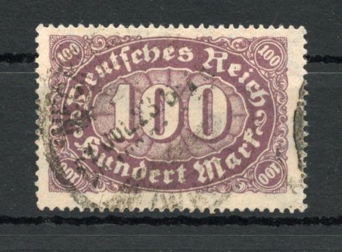 Deutsches Reich Infla MiNr. 247 PF III gestempelt gepr. Infla Berlin