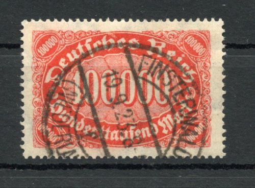 Deutsches Reich Infla MiNr. 257 PF III gestempelt gepr. Infla Berlin