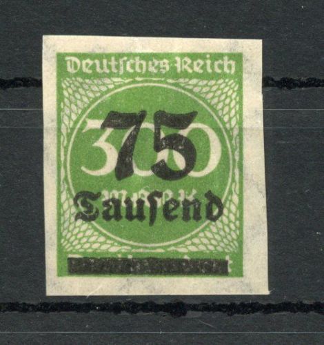 Deutsches Reich Infla MiNr. 286 U postfrisch geprüft Peschl