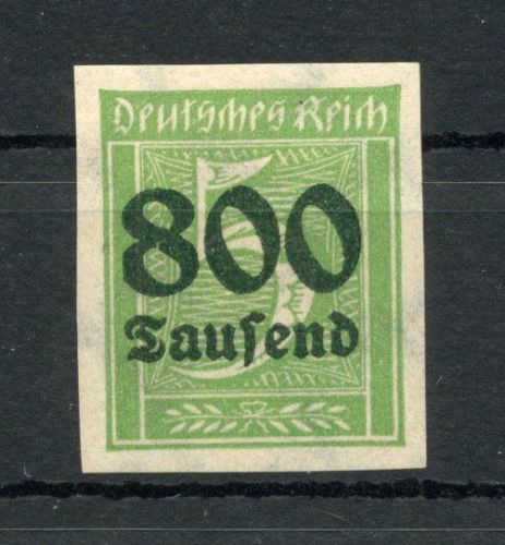 Deutsches Reich Infla MiNr. 301 U mit Falz geprüft Infla Berlin