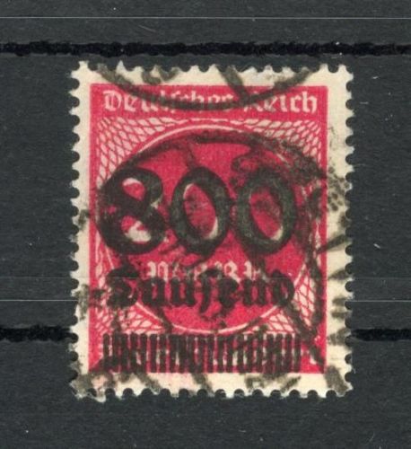 Deutsches Reich Infla MiNr. 303 gestempelt geprüft Tworek