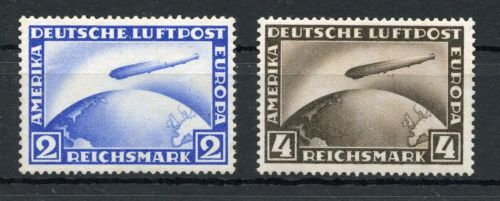 Deutsches Reich MiNr. 423-424 postfrisch Zeppelin