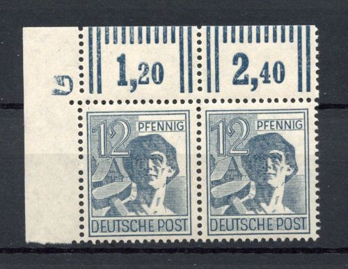 Gemeinschaftsausgaben MiNr. 947 DZ postfrisch im waag. Paar
