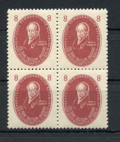 DDR MiNr. 264 postfrisch als 4er Block