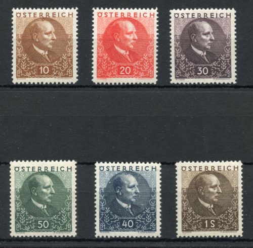 Österreich MiNr. 512-517 postfrisch