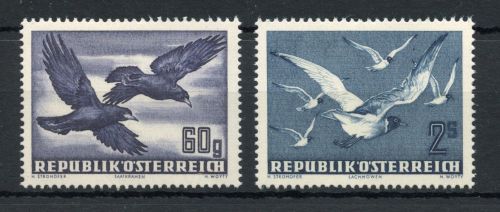 Österreich MiNr. 955-956 postfrisch Vögel