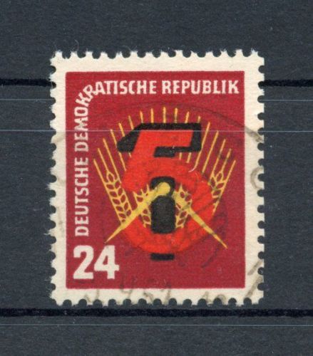 DDR MiNr. 293 gestempelt Plattenfehler