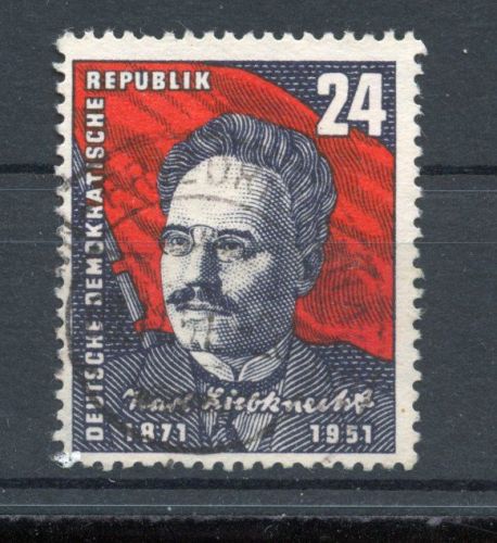 DDR MiNr. 294 gestempelt Plattenfehler