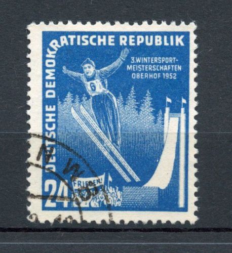 DDR MiNr. 299 gestempelt Plattenfehler