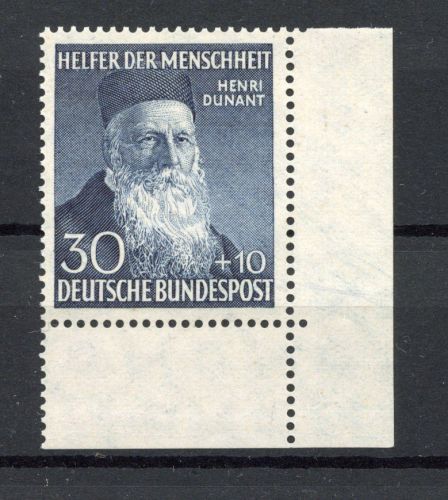 Bund MiNr. 159 Eckrand ur postfrisch