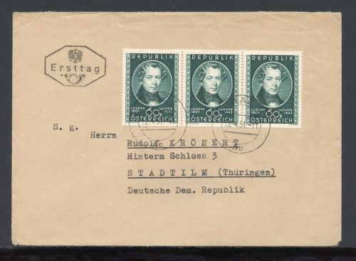 Österreich MiNr. 964 Ersttagsbriefe/ FDC
