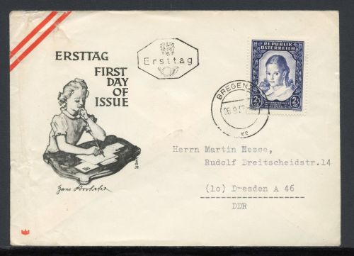 Österreich MiNr. 976 Ersttagsbriefe/ FDC Schulkinder