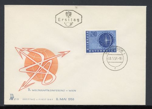 Österreich MiNr. 1026 Ersttagsbriefe/ FDC Weltkraftkonferenz
