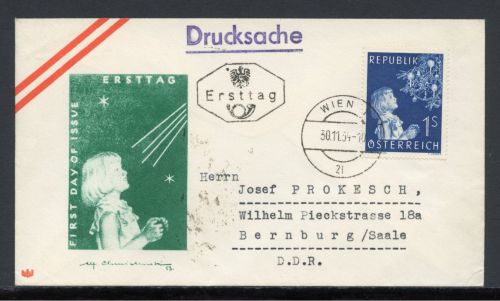 Österreich MiNr. 1009 Ersttagsbriefe/ FDC Weihnachten