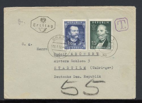 Österreich MiNr. 970 Ersttagsbriefe/ FDC Schrammel
