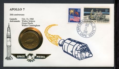 USA Space-Medal Brief #19 Apollo 7