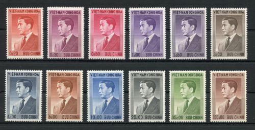 Südvietnam MiNr. 111-122 ohne Gummi