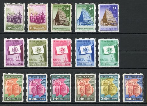 Südvietnam Jahrgang 1957 ohne Gummi