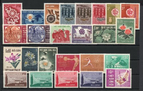 Südvietnam Jahrgang 1965 ohne Gummi
