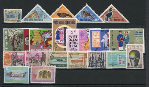 Südvietnam MiNr. Jahrgang 1970 ohne Gummi ohne 458-459