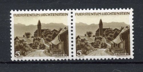 Liechtenstein MiNr. 284 postfrisch waag. Paar