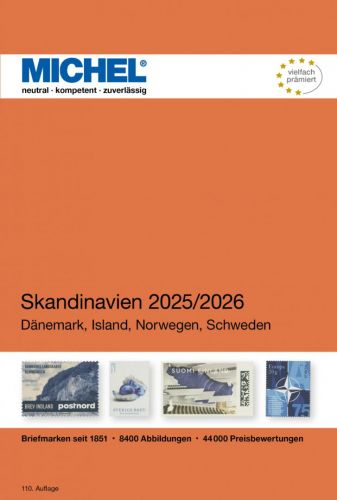 Michel Katalog Skandinavien 2025/26 (E 10) 6085-1 Neu