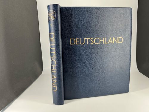 Kabe Klemmbinder Blau Atlas (DEUTSCHLAND 1) altes Model neuwertig