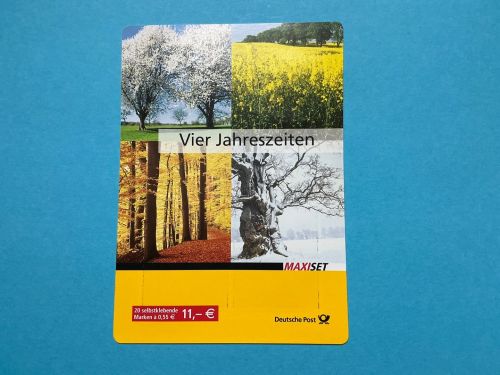 Bund Markenheftchen MiNr. MH 65a Lb Aufkleber klein postfrisch