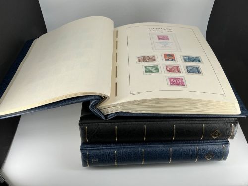 Leuchtturm DDR 1949-1990 Vordrucke in 3 Drehstabbindern neuwertig