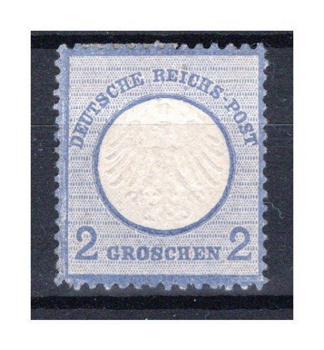 Deutsches Reich MiNr. 5 mit Falz kleines Brustschild