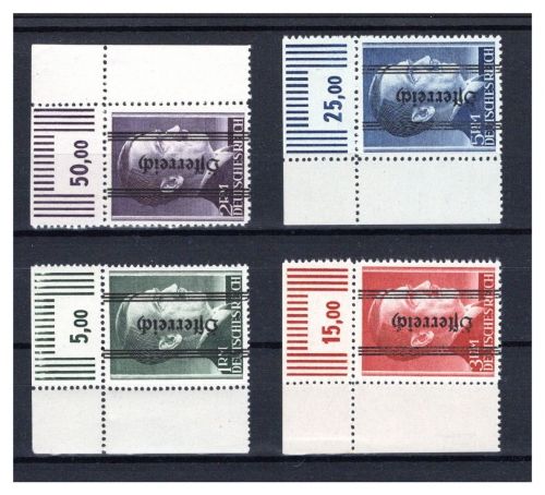 Österreich MiNr. 693-696 I Eckrand postfrisch