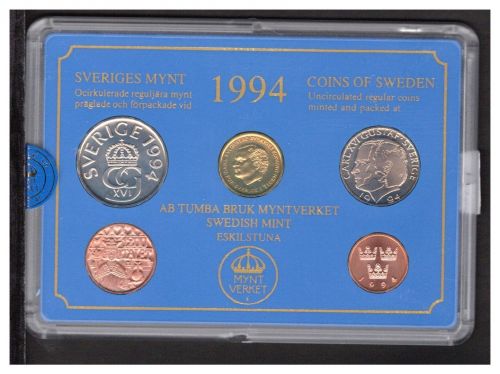 Schweden KMS 1994 im Hartblister BU