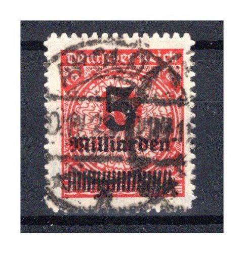 Deutsches Reich Infla MiNr. 334 B gestempelt