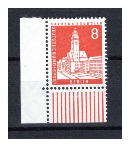 Berlin MiNr. 187 Eckrand ul postfrisch