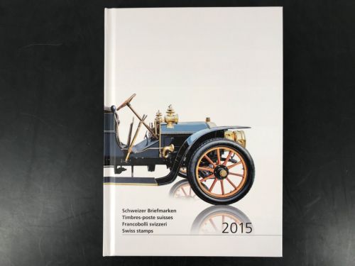 Schweiz offizielles Jahrbuch der PTT 2015 postfrisch