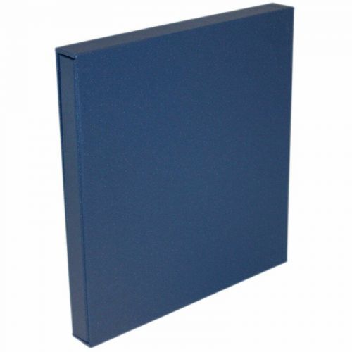 Schaubek Kassette / Schuber Blau in Leinen schmal ks0053 Neu